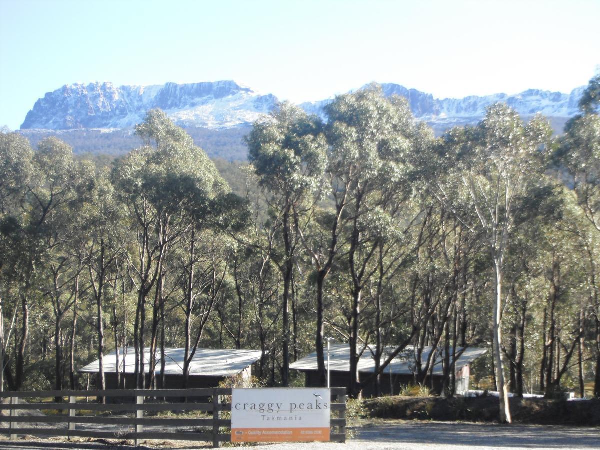 Craggy Peaks Wilderness Cabins Rossarden Exterior foto