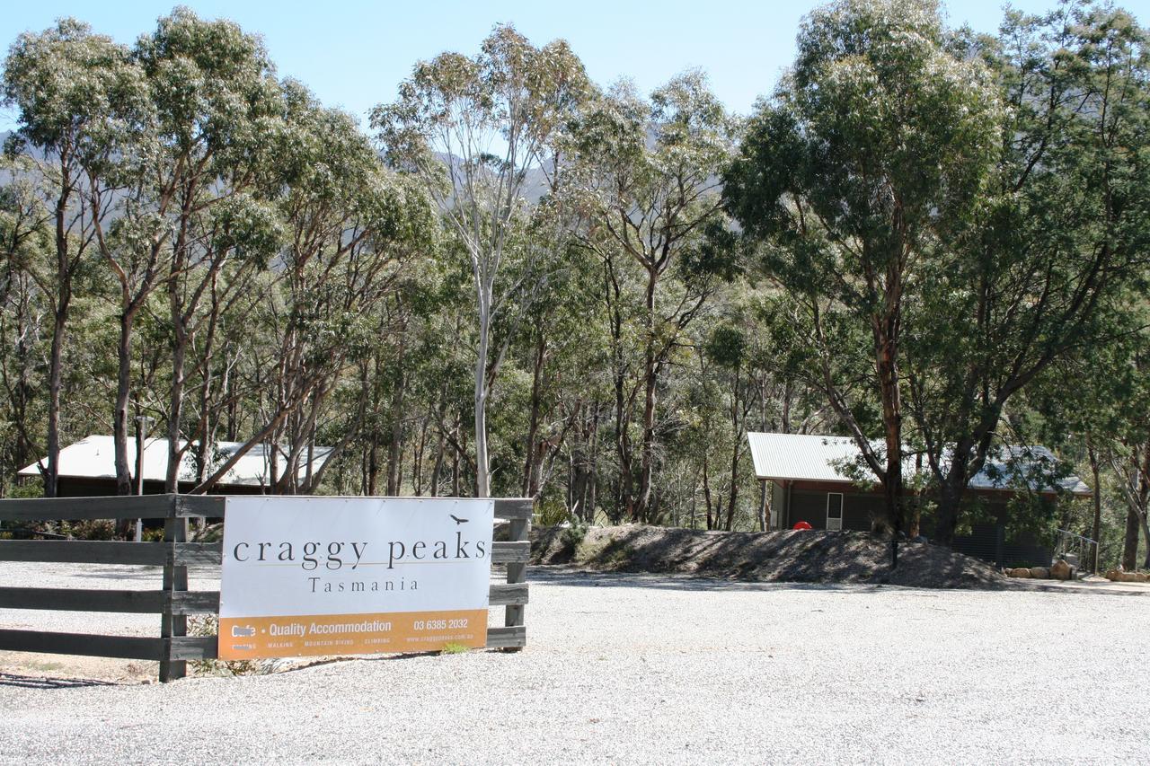 Craggy Peaks Wilderness Cabins Rossarden Exterior foto